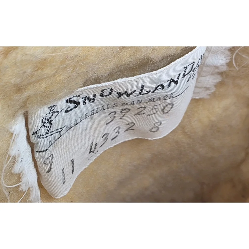 Snowland Vintage Yodelers 70s Brown Suede Faux Fur Snow Boots Womens 9